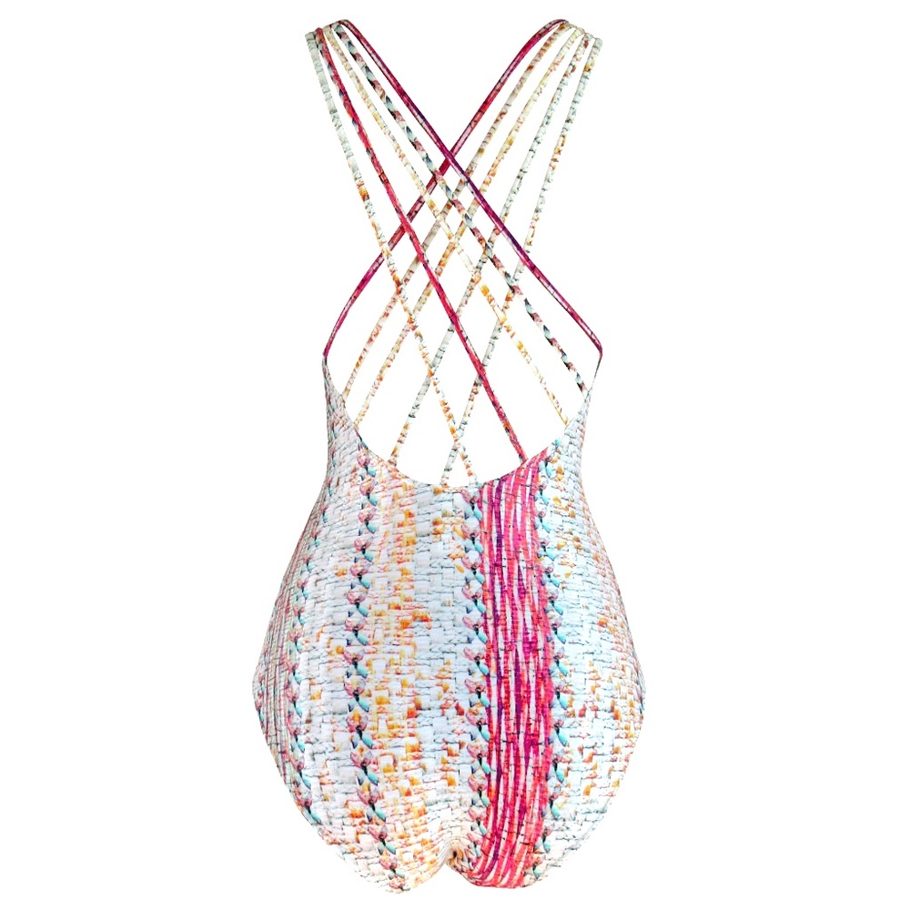 Cia Maritima White One Piece Swimsuit